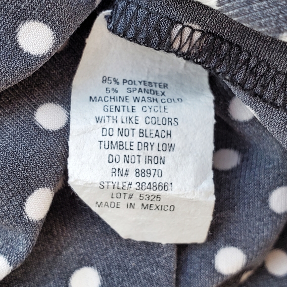 💓SOLD💓RONNI NICOLE Polka Dot Godet Pleat Skirt - Picture 10 of 14